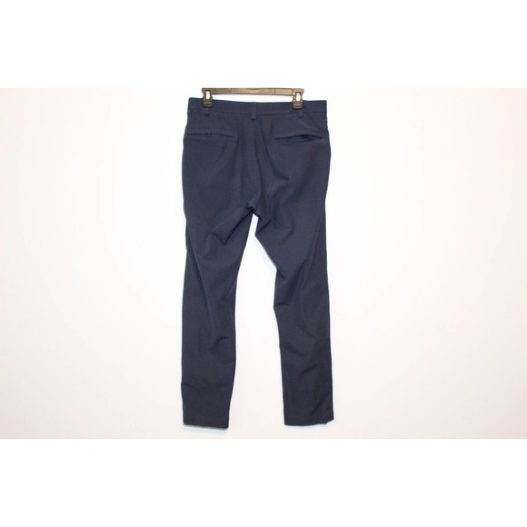 Lululemon Commission Pant Classic Swift Cotton Navy Blue Men's Size 31 H14019 - Picture 9 of 12